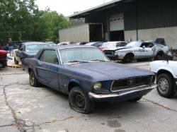 1968 Ford Mustang Inline 6 - Blue - Image 3