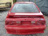 1987 Ford Mustang 5.0 AOD Automatic - Red - Image 5