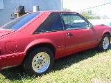 1989 Ford Mustang 5.0 HO Automatic - Red - Image 2