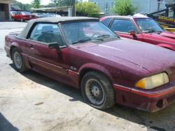 1989 Ford Mustang 5.0 AOD Automatic - Burgundy - Image 1