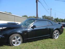 2001 Ford Mustang 4.6L SOHC Automatic- Black - Image 1