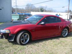 2001 Ford Mustang 4.6 AOD-E- Red & Black - Image 1