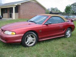1995 Ford Mustang 5.0 T-5 5-Speed - Red - Image 1