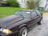 1990 Ford Mustang 5.0L HO Automatic - Purple - Image 2