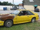 1990 Ford Mustang NO GOOD T-5 - Yellow - Image 2