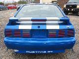 1990 Ford Mustang 5.0 HO T-5 Five Speed - Blue & Silver - Image 5