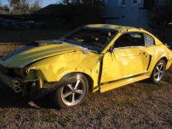 2003 Ford Mustang 4.6 4V Cobra Tremec 3650 5-Speed- Yellow