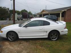 1995 Ford Mustang NO GOOD T-45 - White - Image 1