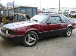 1991 Ford Mustang 5.0 AOD-E - Black/Maroon