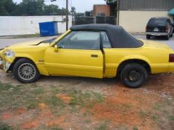 1991 Ford Mustang 5.0 HO T-5 Five Speed - Yellow - Image 1