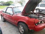1992 Ford Mustang 5.0 AOD Automatic - Red - Image 2