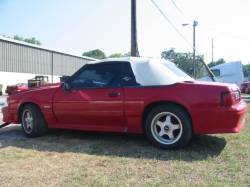 1993 Ford Mustang 5.0 5 Speed - Red/white top - Image 1