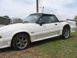 1993 Ford Mustang 5.0 HO Automatic - White - Image 1