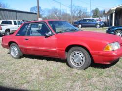 1993 Ford Mustang 4-Cyl 5-Speed - Red - Image 1
