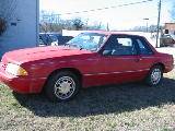 1993 Ford Mustang 4-Cyl 5-Speed - Red - Image 2