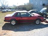1993 Ford Mustang 4 Cyl 5-Speed - Red - Image 2