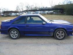 1993 Ford Mustang 5.0 HO Automatic AOD - Purple - Image 1