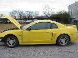 2002 Ford Mustang 4.6 2V 5-Speed T-3650 - Yellow - Image 2