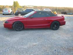 94-98 Ford Mustang Convertible 4.6 Manual - Red - Image 1