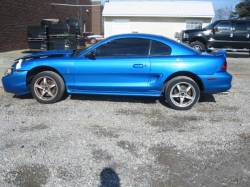 94-98 Ford Mustang Coupe 4.6 Manual - Blue - Image 1