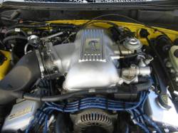 94-98 Ford Mustang Convertible 4.6 manual - yellow - Image 1