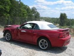 99-04 Ford Mustang Convertible 4.6 Automatic - Red - Image 4