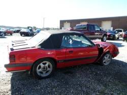 83-86 Ford Mustang Convertible 5 Manual - Red - Image 2