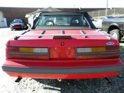 83-86 Ford Mustang Convertible 5 Manual - Red - Image 5