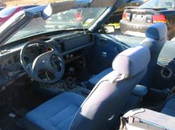 83-86 Ford Mustang Convertible 5 Manual - Blue - Image 4
