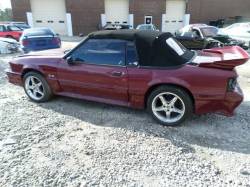 87-93 Ford Mustang Convertible 5 Manual - Red