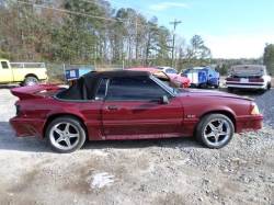 87-93 Ford Mustang Convertible 5 Manual - Red - Image 2