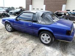 87-93 Ford Mustang Convertible 5 Manual - Blue