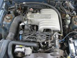 87-93 Ford Mustang Hatchback 5 Manual - Blue - Image 3
