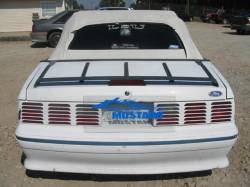 87-93 Ford Mustang Convertible 5 Automatic - White - Image 5