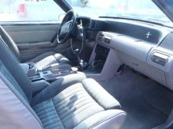 87-93 Ford Mustang Hatchback 5 Manual - Blue - Image 3