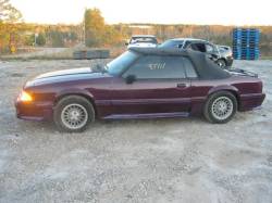 1987 Ford Mustang Convertible 5 Automatic - Maroon - Image 5