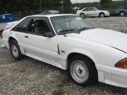 87-93 Ford Mustang Hatchback 5 Manual - White - Image 2