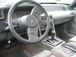 87-93 Ford Mustang Hatchback 5 Manual - White - Image 5