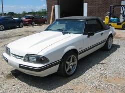 87-93 Ford Mustang Convertible 5 N/A - White