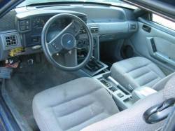 87-93 Ford Mustang Hatchback 5 Manual - Blue - Image 4