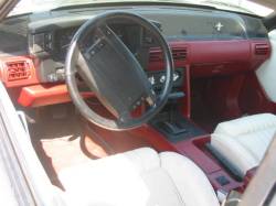 87-93 Ford Mustang Convertible 5 Automatic - White - Image 3