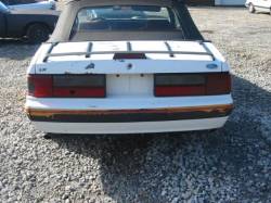 87-93 Ford Mustang Convertible 5 Automatic - White - Image 4