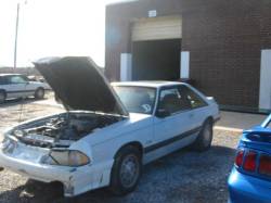87-93 Ford Mustang Hatchback 5 Automatic - White