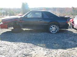 87-93 Ford Mustang Hatchback 5 Automatic - Red & Black