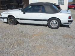 87-93 Ford Mustang Convertible 5 Automatic - White - Image 1