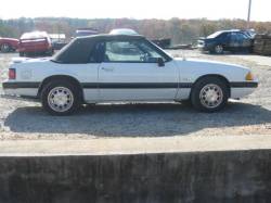 87-93 Ford Mustang Convertible 5 Automatic - White - Image 2