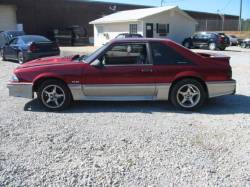 87-93 Ford Mustang Hatchback 5 Manual - Red - Image 2