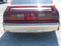 87-93 Ford Mustang Hatchback 5 Manual - Red - Image 5