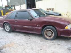 87-93 Ford Mustang Hatchback 5 Automatic - Red - Image 2