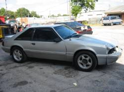 87-93 Ford Mustang Hatchback 5 Manual - Silver - Image 3
